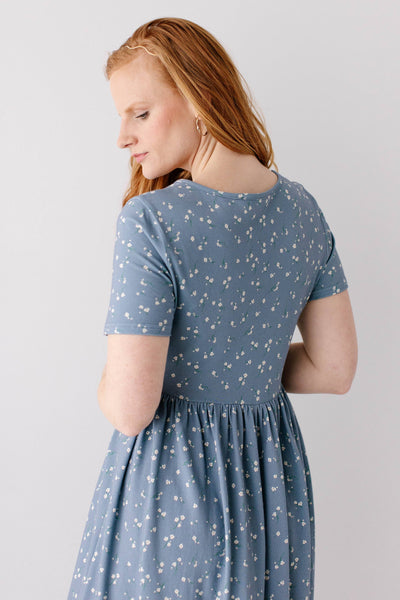 'Abigail' Ditsy Floral Maxi Dress