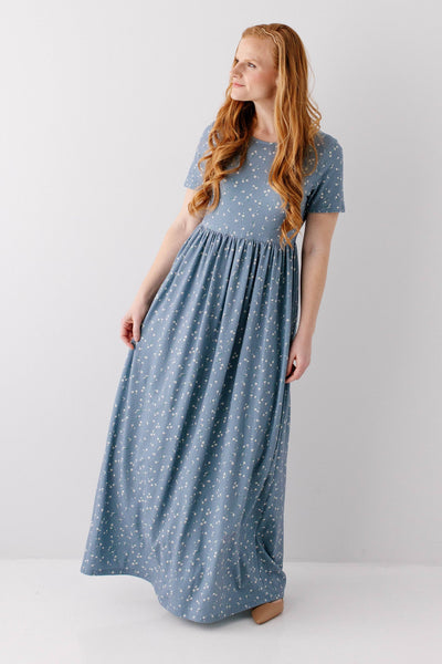 'Abigail' Ditsy Floral Maxi Dress