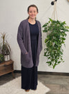 Zoe maxi dress in navy