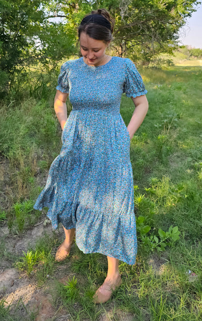 Blue Prairie Dress