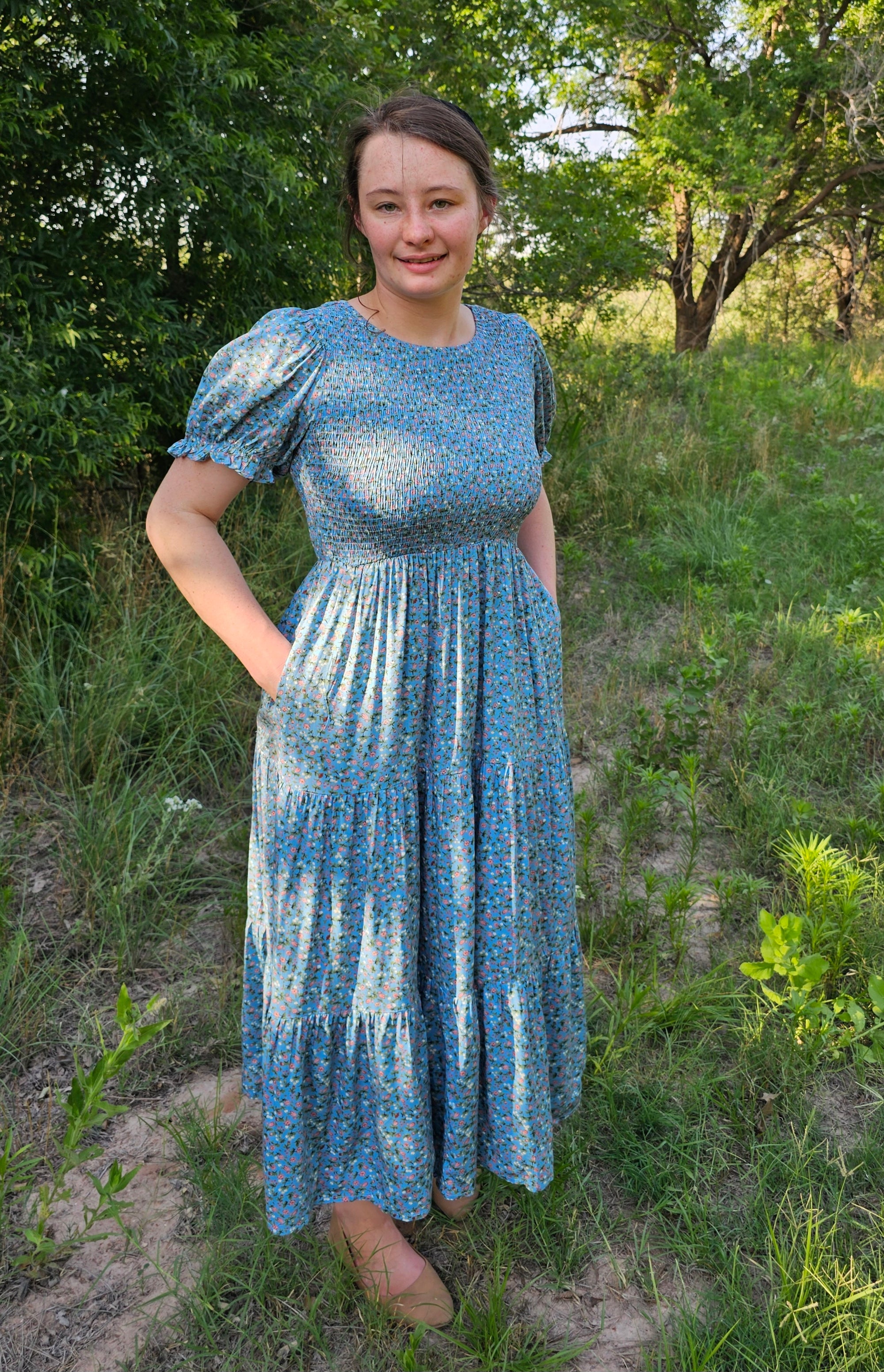 Blue Prairie Dress