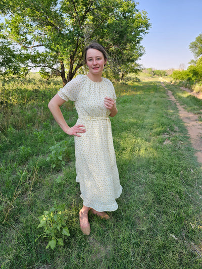 Yellow Wildflower Dress