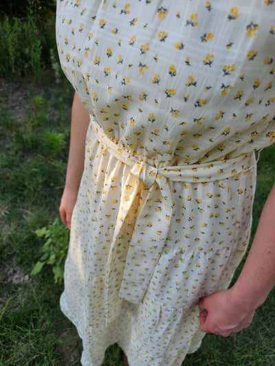 Yellow Wildflower Dress