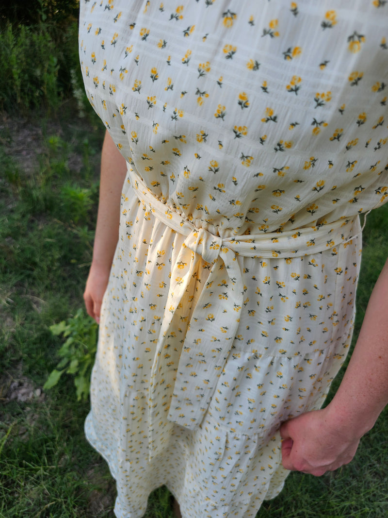 Yellow Wildflower Dress