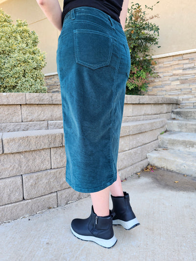 Spruce Velvet skirt