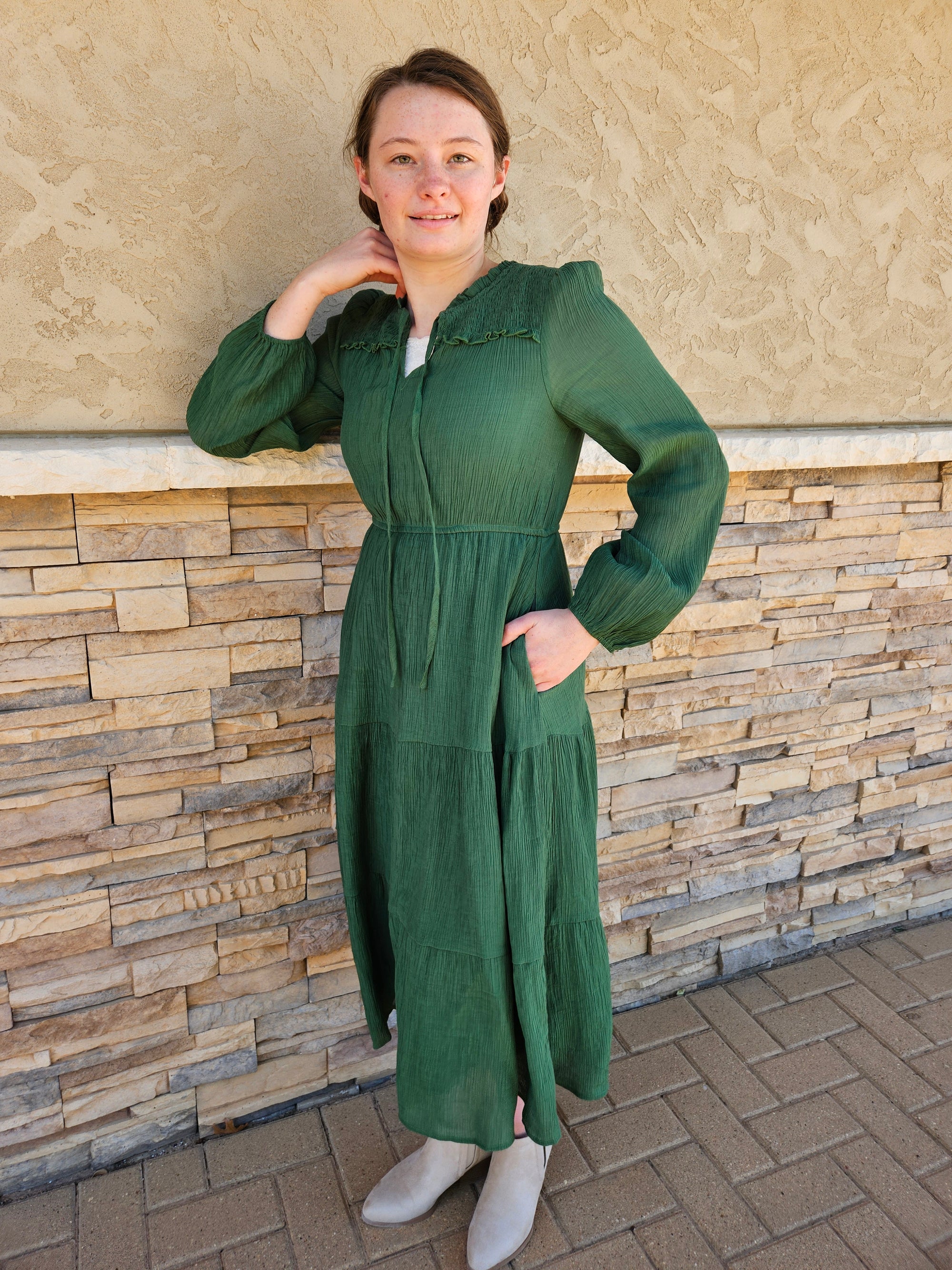 crepe dress Emily Crepe Dress