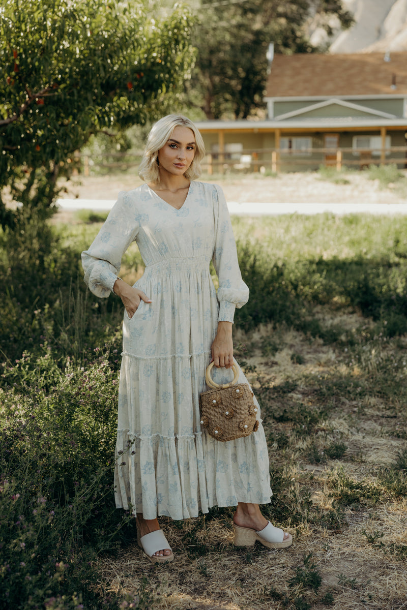 The Jacey in Heirloom Blue