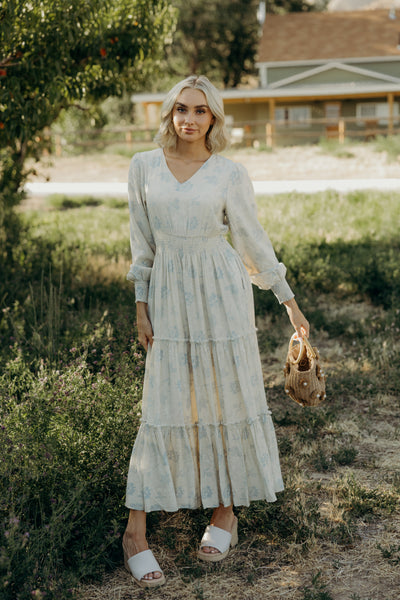 The Jacey in Heirloom Blue