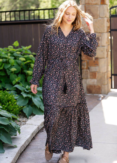 Evangeline Floral Maxi Dress