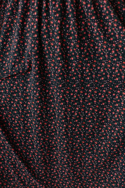 'Felicity' Rose Print Maxi Dress