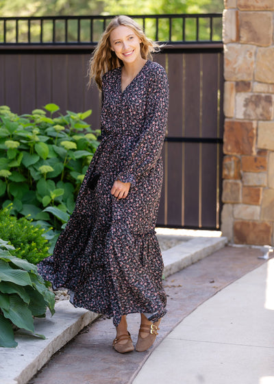 Evangeline Floral Maxi Dress