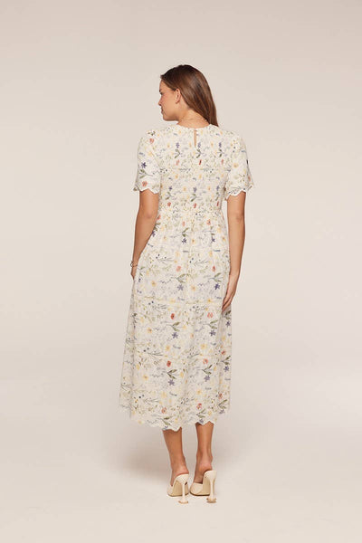 Embroidered Floral Dress