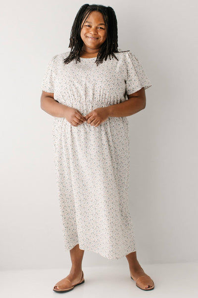 Naomi Ditsy Floral Midi Dress