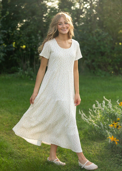 Melanie Tiered Midi Dress