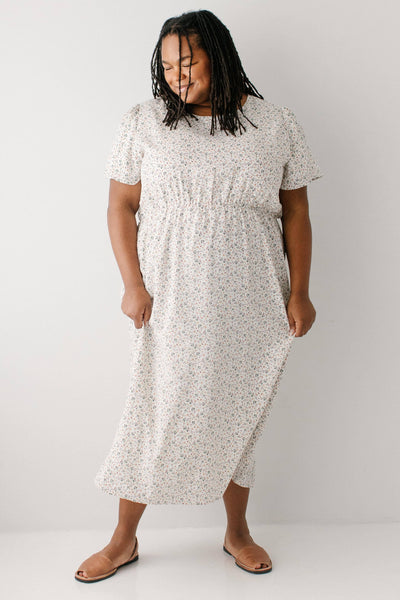 Naomi Ditsy Floral Midi Dress
