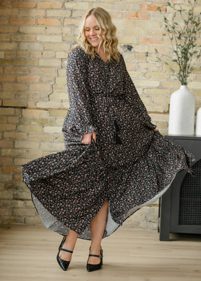 Evangeline Floral Maxi Dress