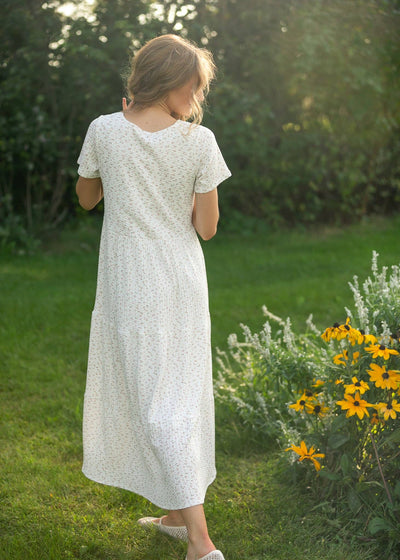Melanie Tiered Midi Dress