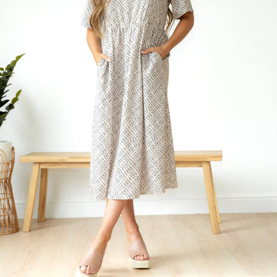Zoey Dress - White