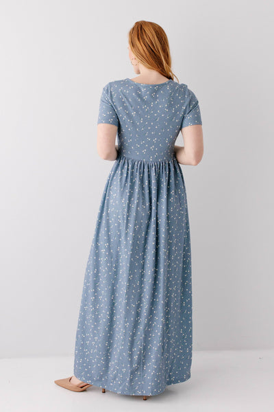 'Abigail' Ditsy Floral Maxi Dress