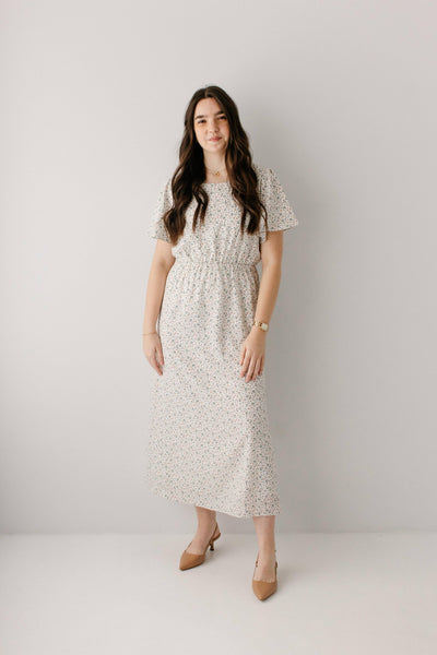 Naomi Ditsy Floral Midi Dress