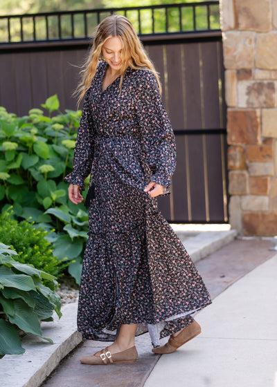 Evangeline Floral Maxi Dress