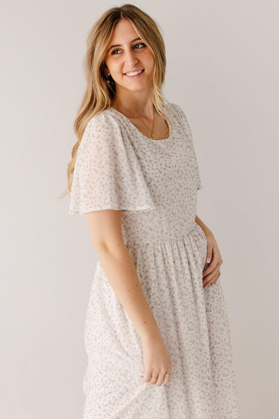 Ivonne Ditsy Floral Maxi Dress