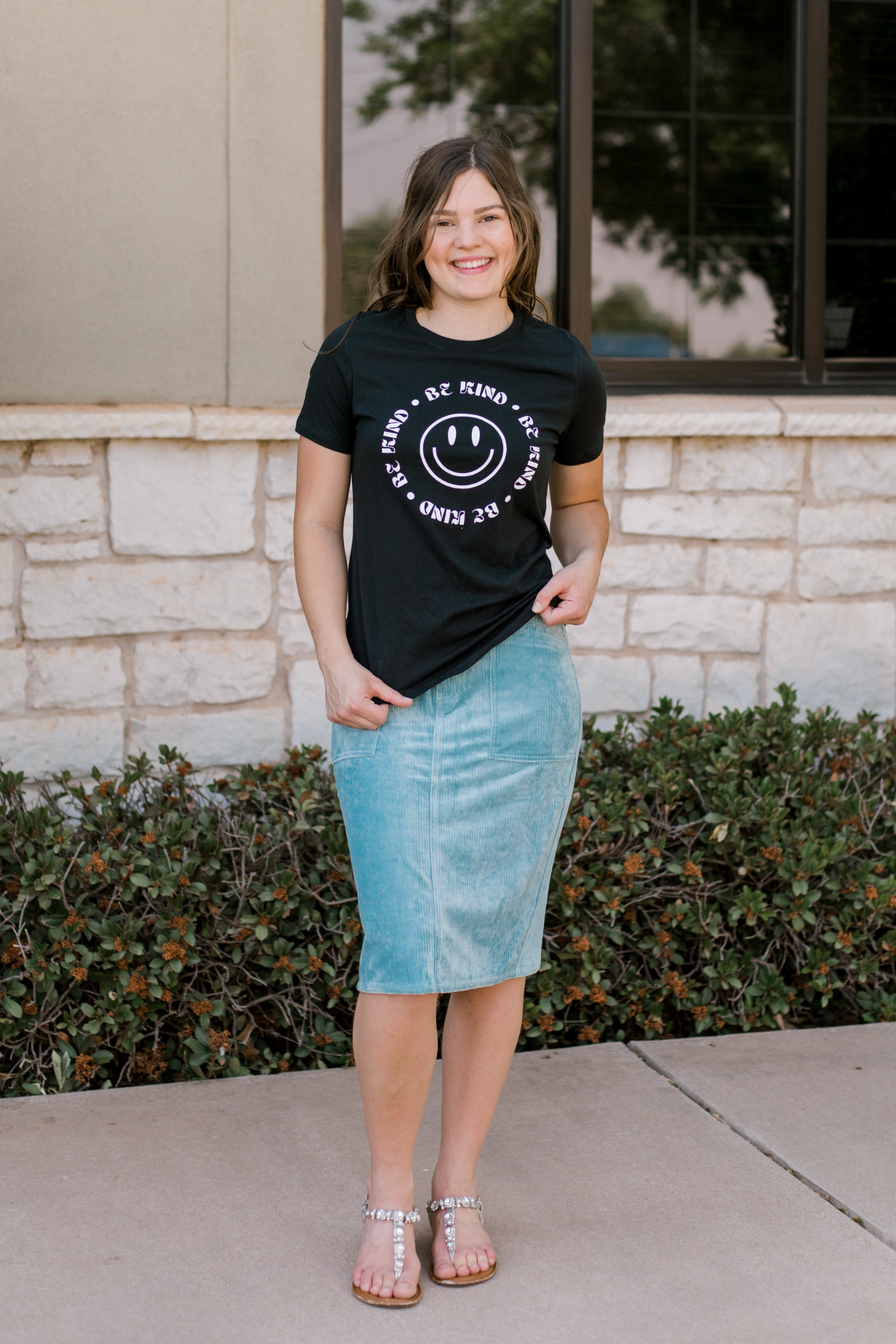Be Kind Smiley Tee