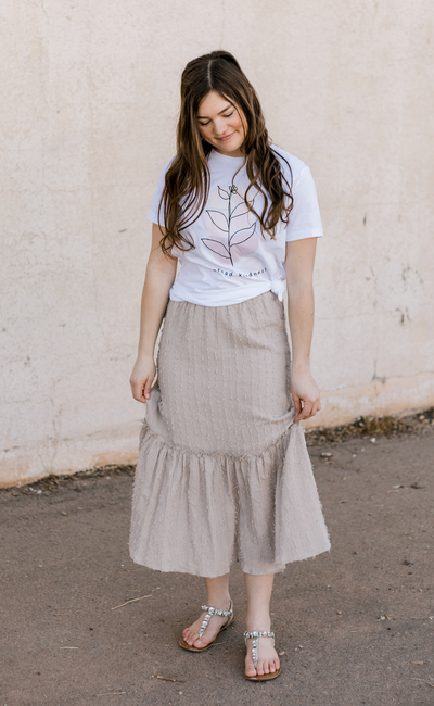 Nerissa Textured Skirt